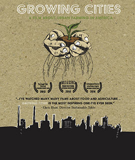 Poster for Growing Cities documentary 