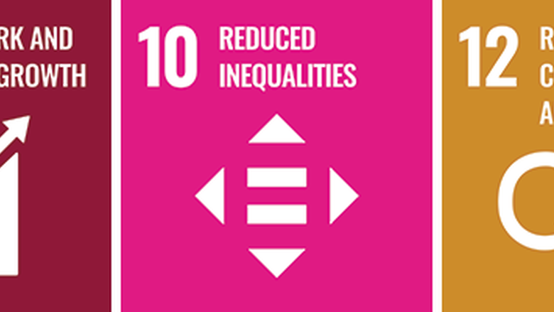 UN Sustainable Development Goal #8: Decent work and economic growth; Goal #10: Reduced inequalities; and Goal #12: Responsible consumption & production