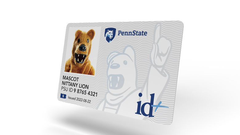 A 3-D rendering of the new id+ card