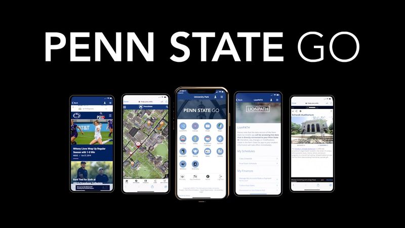 Watch Video: Penn State  Go, the official all-in-one mobile app.