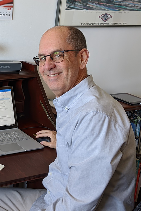 Scott McCreary at a desk