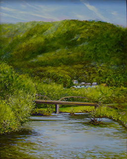 View of Shawnee Painting by Heather Davis