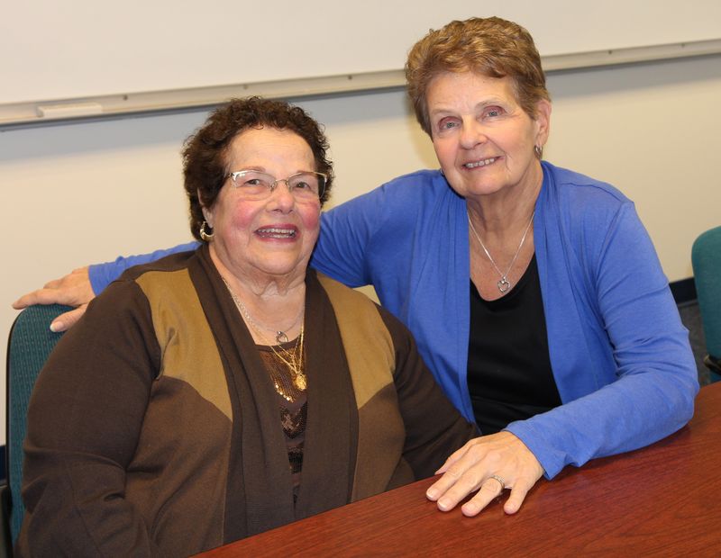 Photo of Great Valley staff members Jo Baitinger and Cathy Ditterline