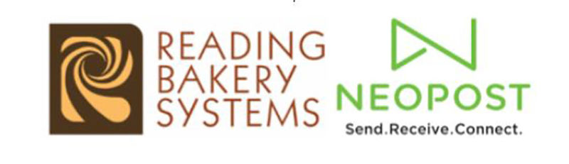 Reading Bakery Systems and Neopost Logos