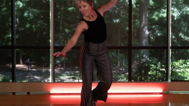 Michele Dunleavy dancing
