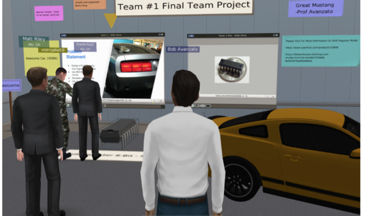 Student team virtual poster session Abington