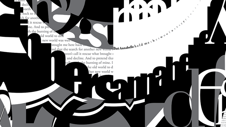 Annabelle Lee Digital Typographic Design