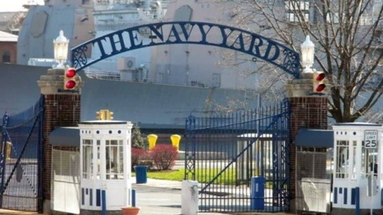 Photo of Navy Yard gates