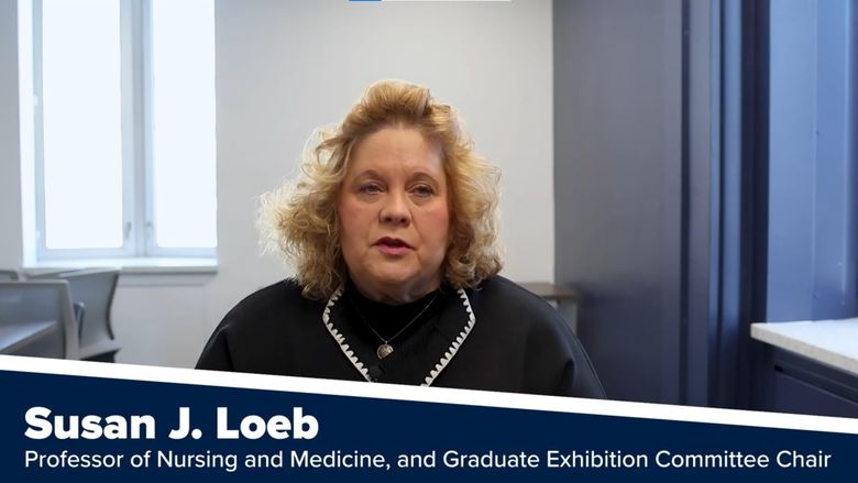 Susan J. Loeb talks about the Graduate Exhibition