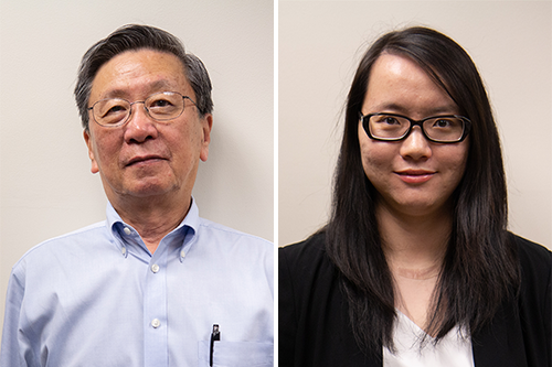 Headshots of Yong Kim and Yuan Shi