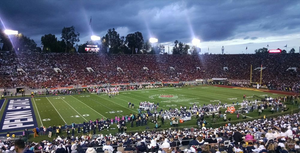 View of the 2017 Rose Bowl